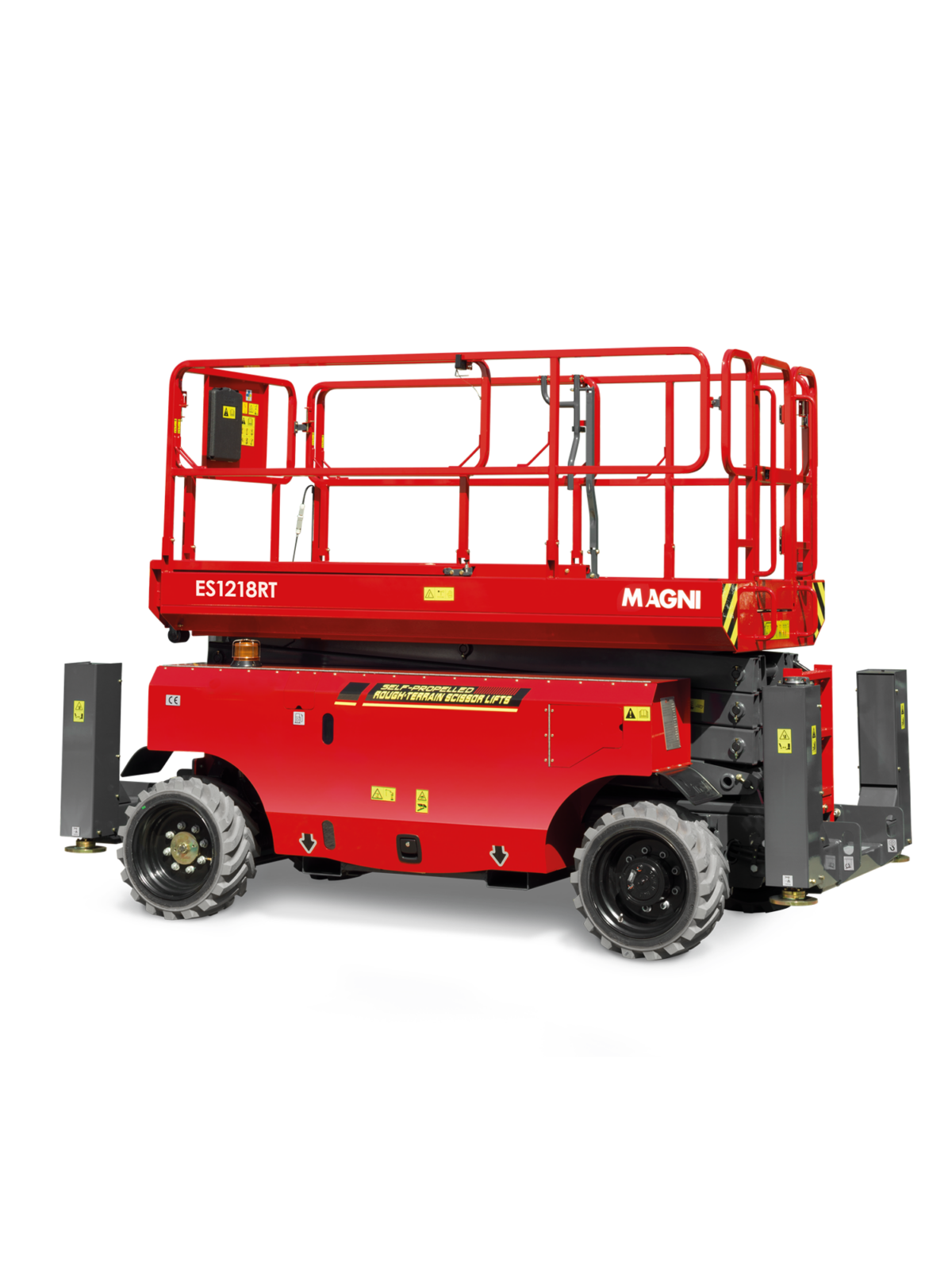 Magni Electric All Terrain Scissor Lift